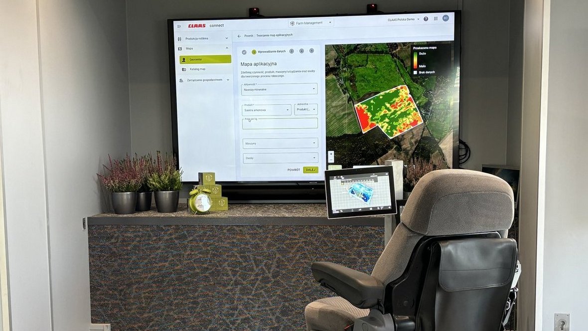 Claas. Optymalizacja pracy i zarządzanie gospodarstwem online 
