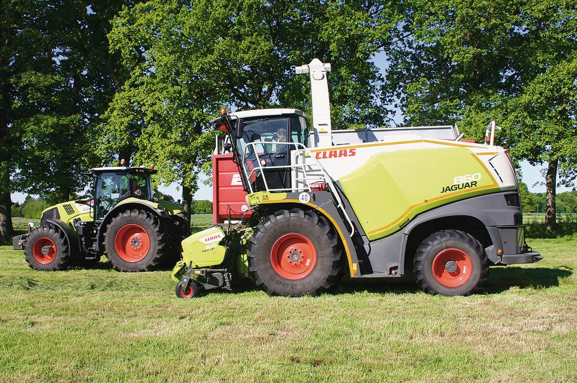 claas maszyna do zbioru traw