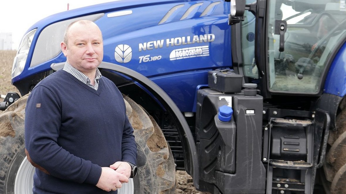 Adam Orzechowski, dyrektor sprzedaży firmy Agroskład.