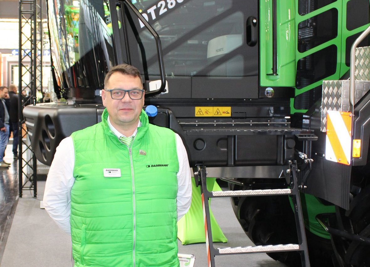 Marek Felich, przedstawiciel firmy Dammann