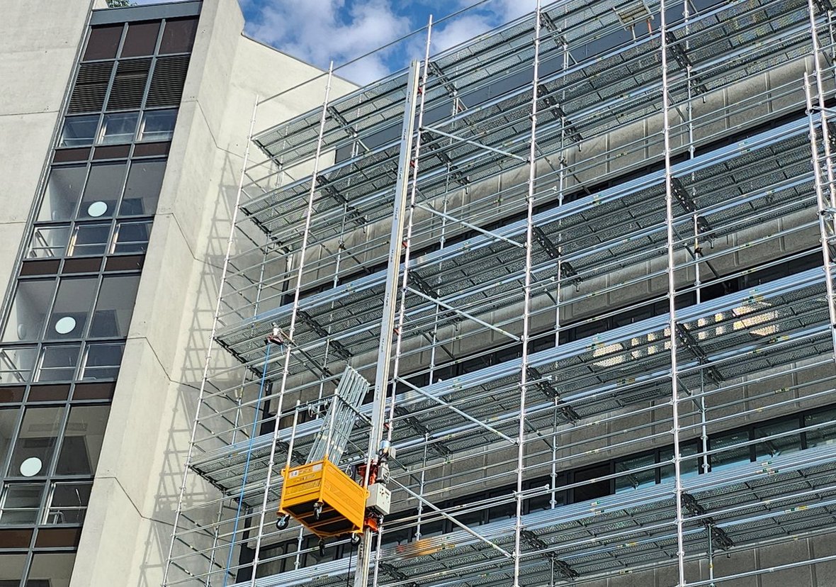 Alimak STS 300 – nowe rozwiązanie dla montażu rusztowań przemysłowych