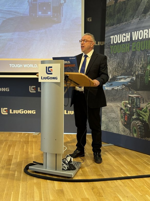 Howard Dale, odpowiadający za działalność LiuGong w Europie.