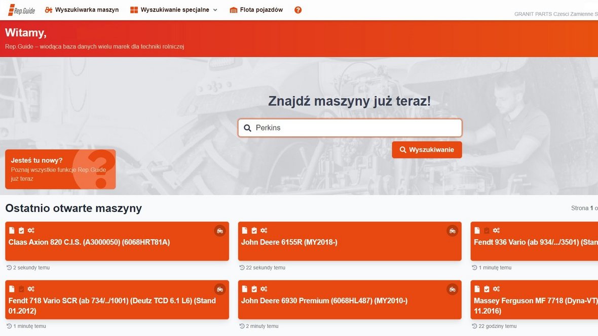 Oszczędność czasu z Rep.Guide