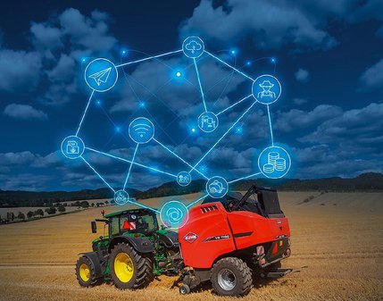 Automatyzacji pras serii VB 7100 firma Kuhn