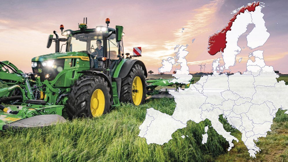 Sprzedaż ciągników rolniczych w Norwegii też w odwrocie