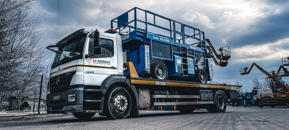 aa herkules autolaweta i Genie GS4390