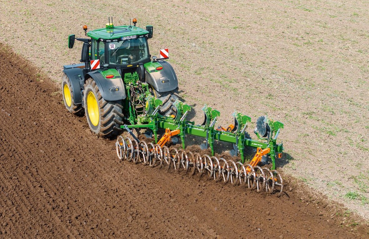 Amazone wprowadza zintegrowany wał dogniatający Furrow Press