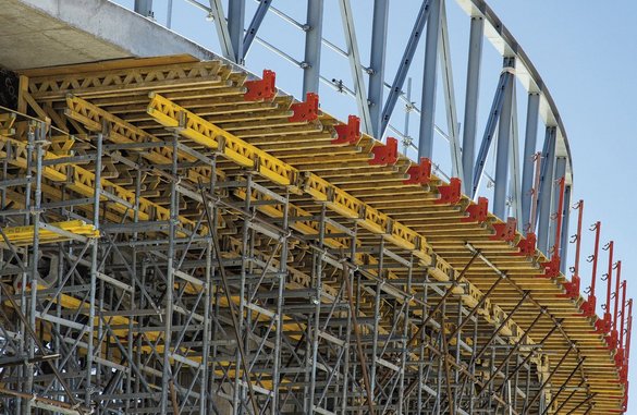 PERI dostarcza zaawansowane rozwiązania deskowań i rusztowań dla projektu ELT