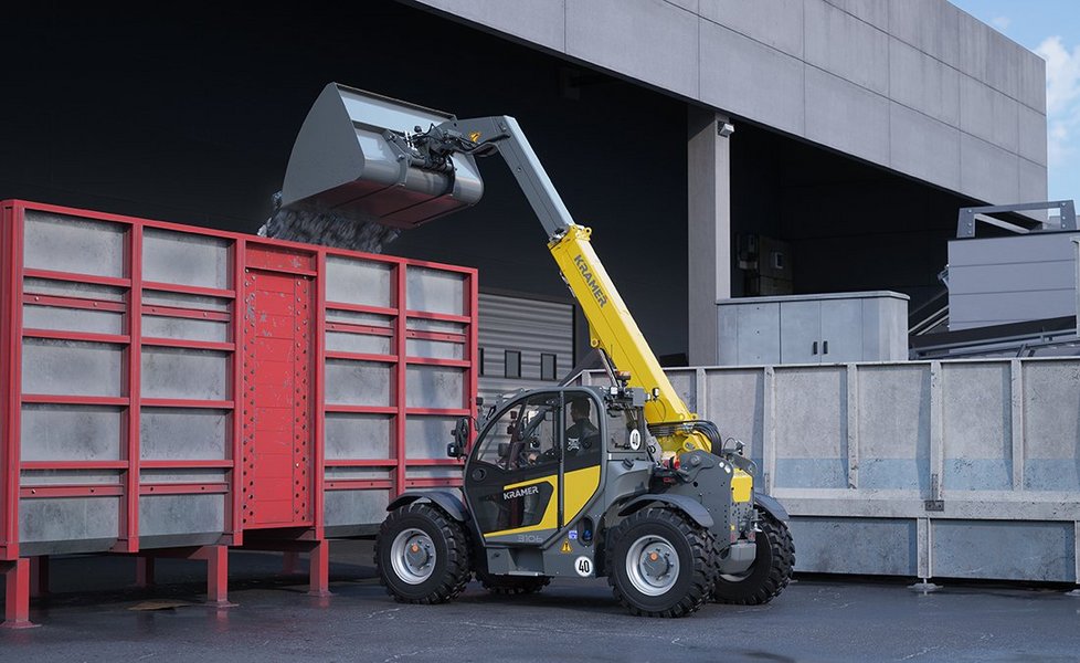 Kramer 3106 – kompaktowa ładowarka teleskopowa o udźwigu 3100 kg