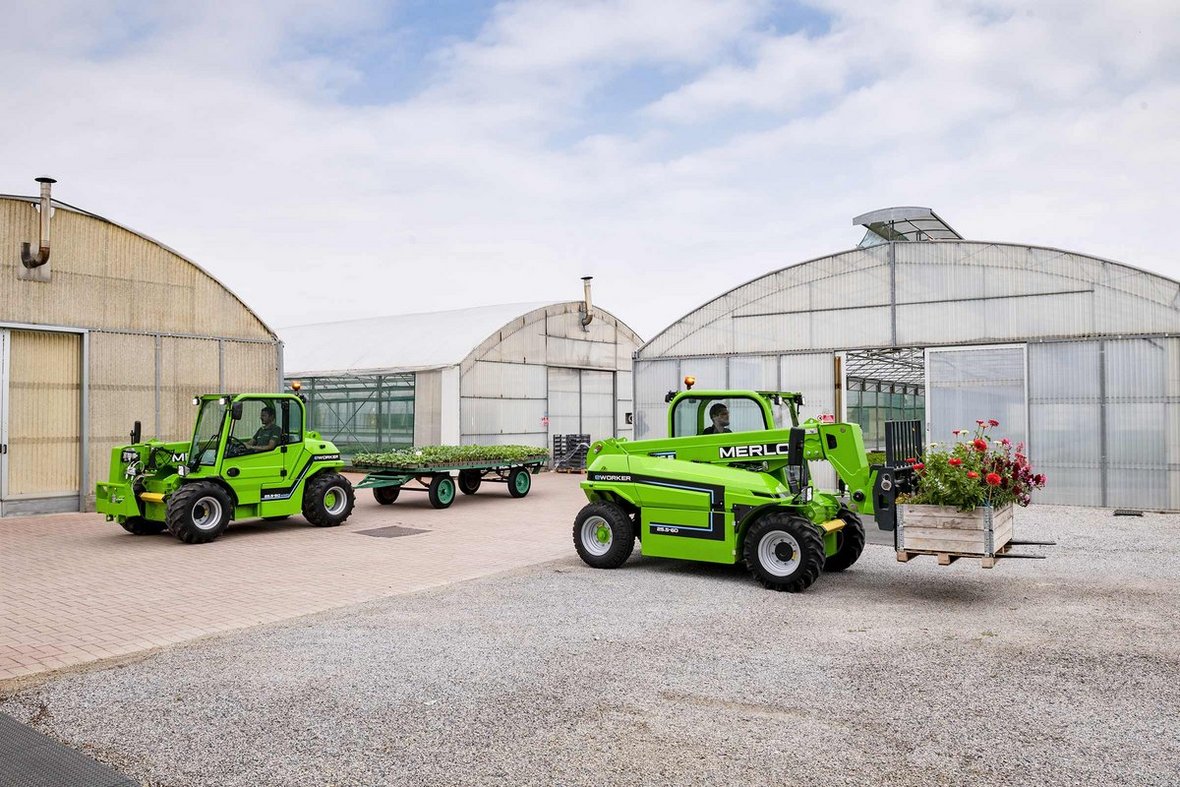 Merlo EW 25.5 – elektryczna ładowarka teleskopowa do pracy profesjonalnej