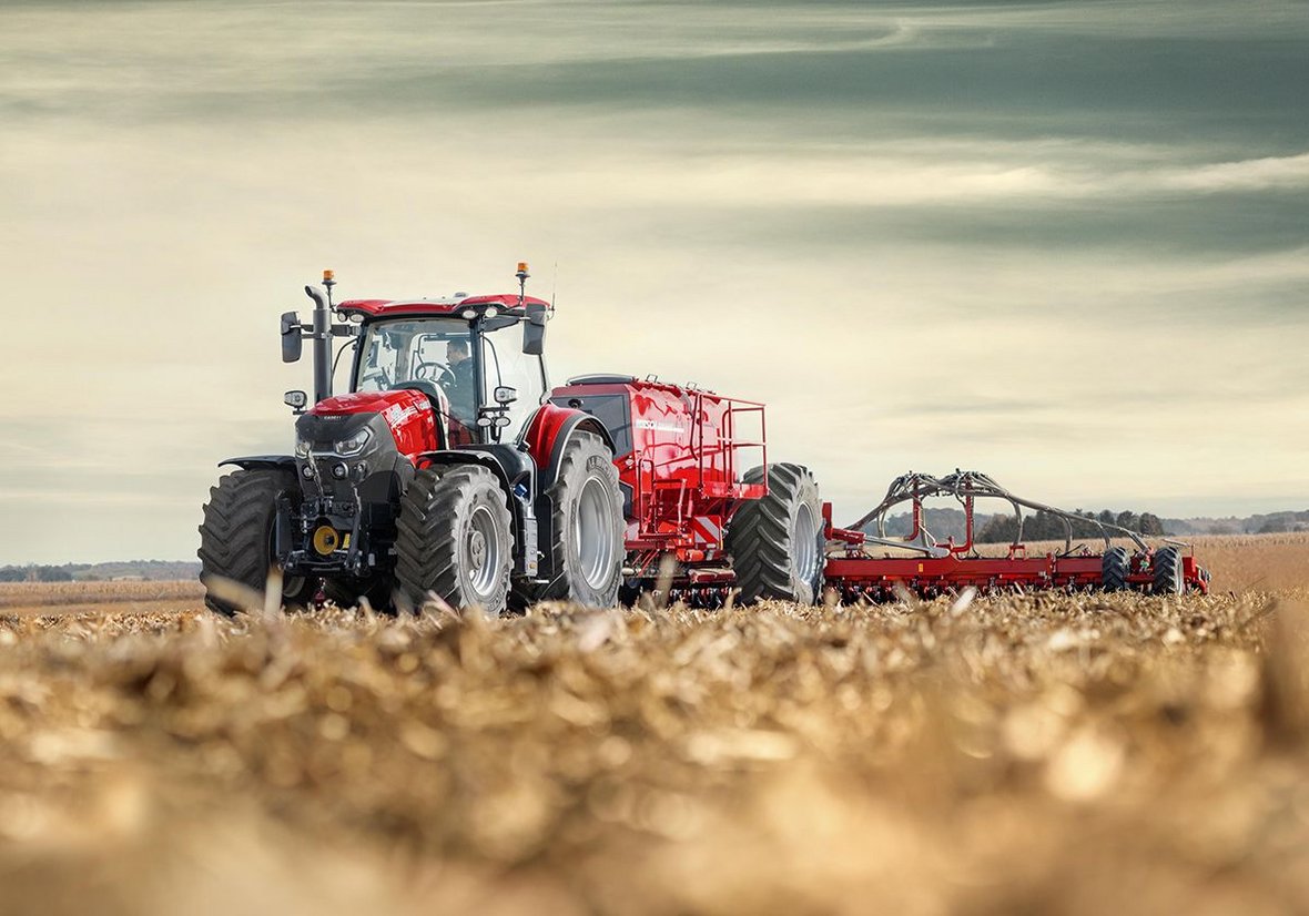 Ciągnik Case IH Puma 200 z systemem zarządzania mocą  ma 245 KM.