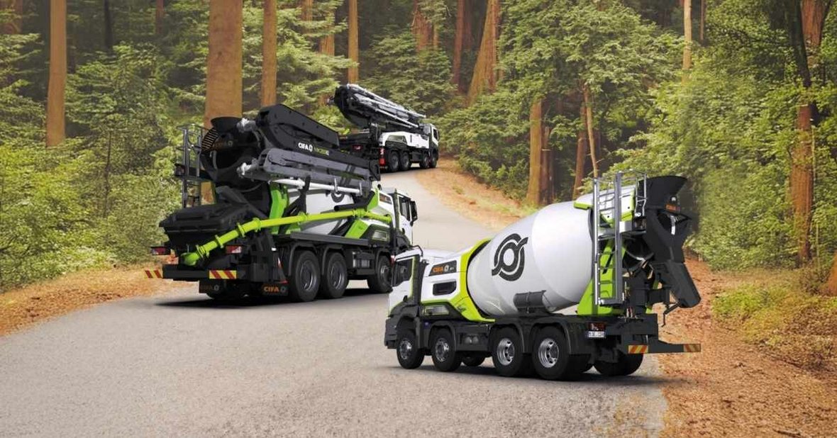 Nowa generacja betoniarek CIFA z napędem elektrycznym