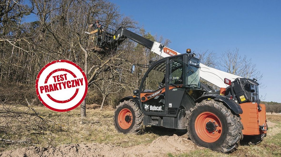 Test praktyczny ładowarki Bobcat TL43.80 HF Agri