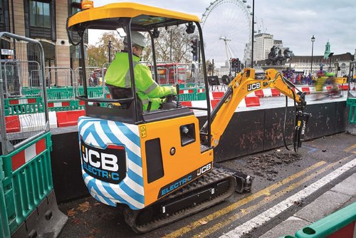 koparka elektryczna jcb