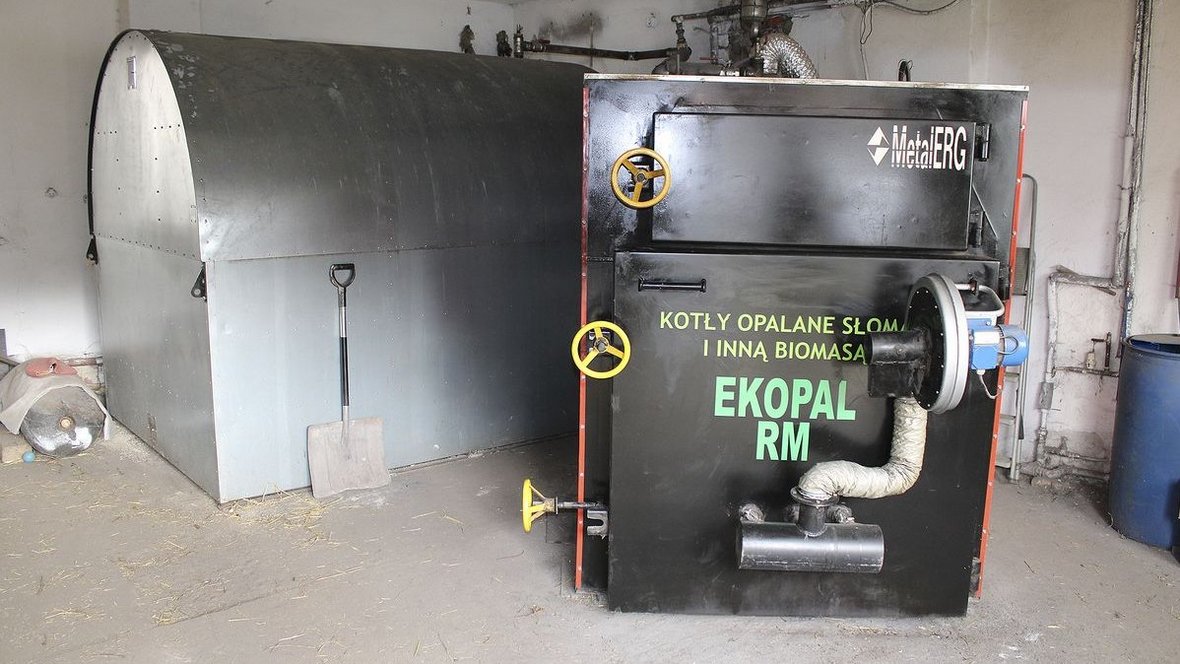 Ciepło ze słomy od Metalerg