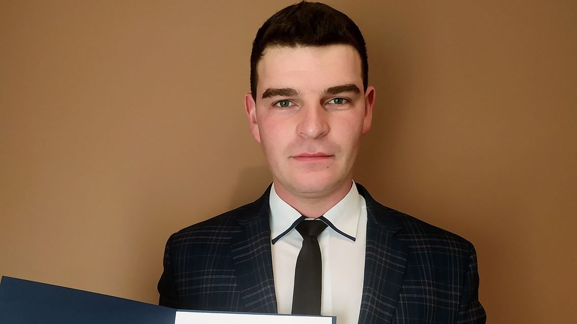 Maciej Kubicki z Uniwersytetu Przyrodniczego w Poznaniu. 