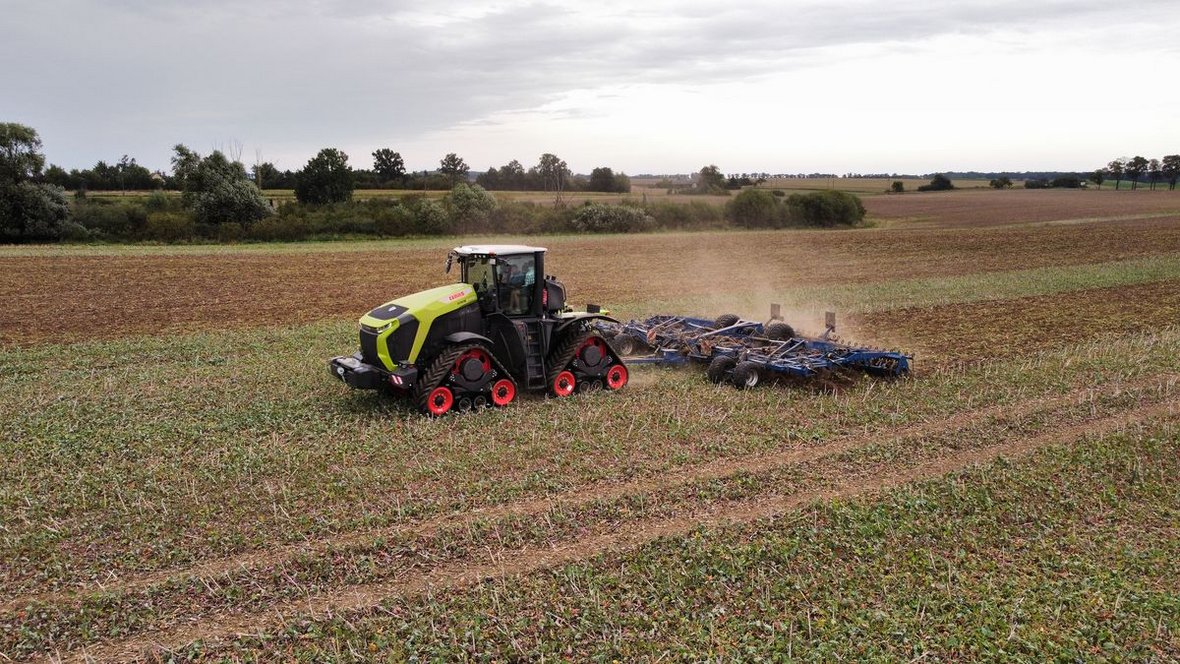 Claas Xerion z serii 12 po pierwszych testach