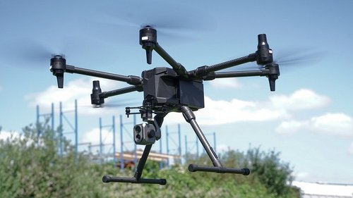 Dron budowniczy da radę