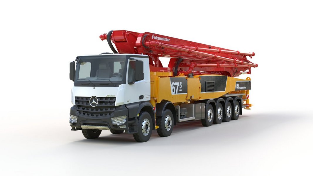 Nowa pompa do betonu Putzmeister M67-5