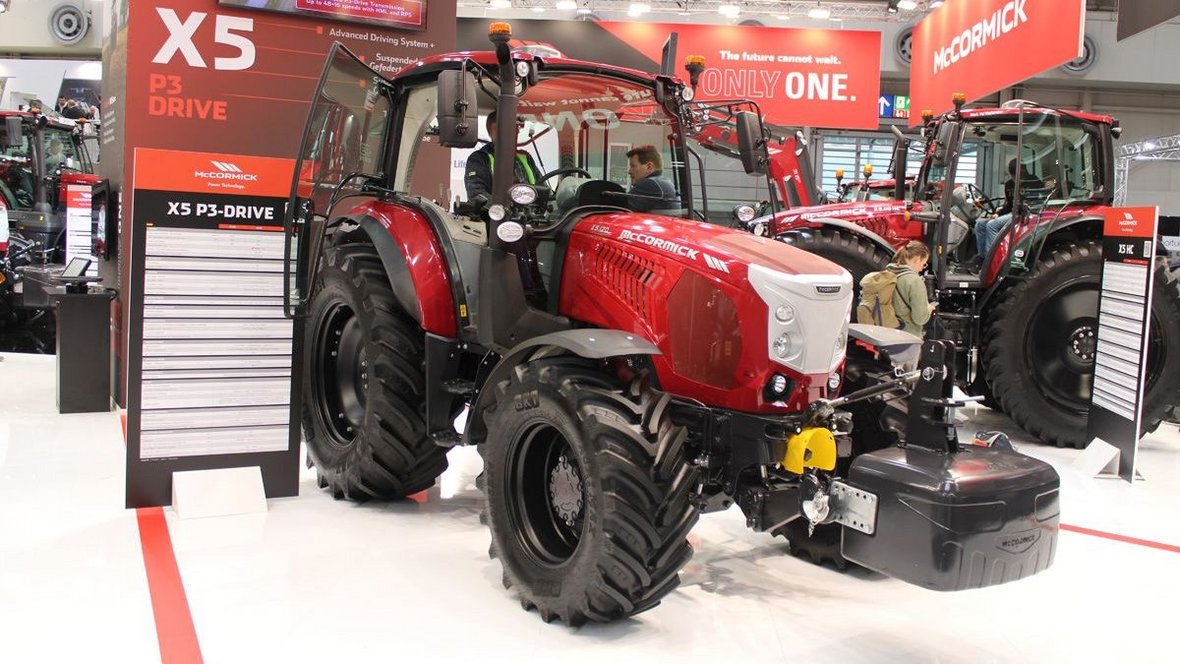 W ciągnikach McCormick z serii X5 zadebiutowała nowa przekładnia P3-Drive, opracowana przez Argo Tractors.