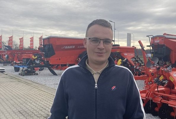 Kamil Marcisz, dyrektor sprzedaży w firmie Ambroży.