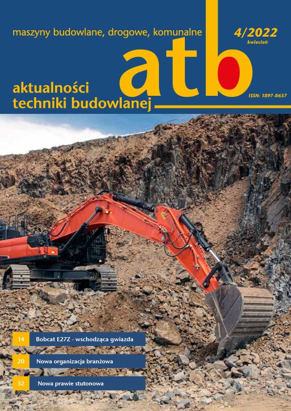 Wydanie atb 04 2022. Rynek koparek kołowych i gąsienicowych.