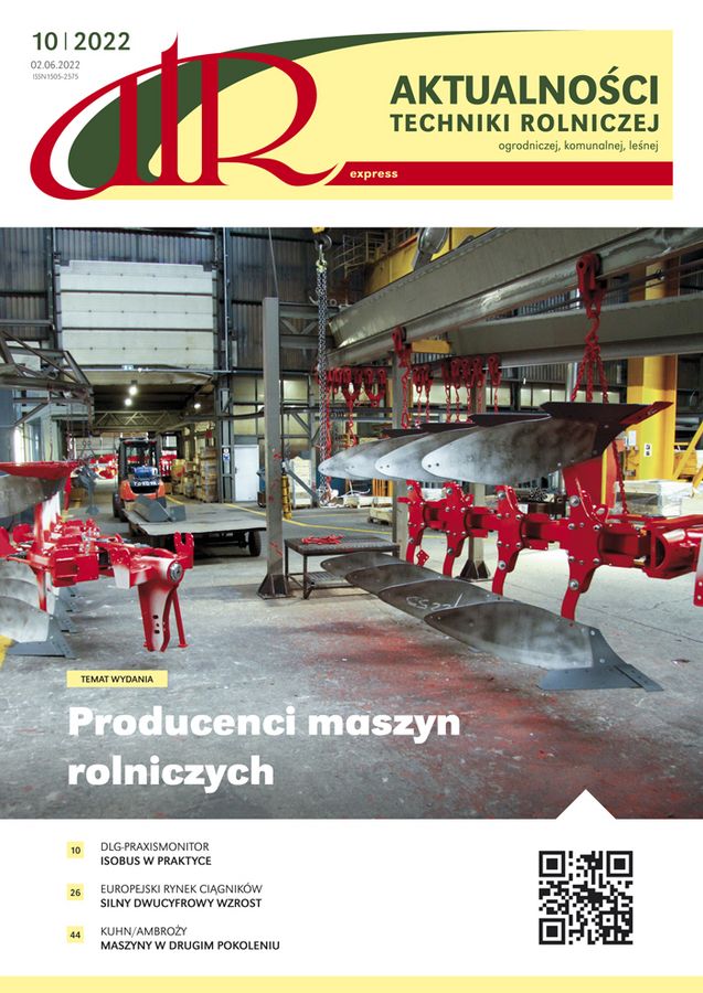 atr express 10 2022. Zarządzanie parkiem maszynowym. Producenci maszyn rolniczych.
