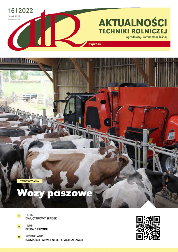 atr 16 2022 Maszyny warzywnicze i sadownicze. Wozy paszowe.