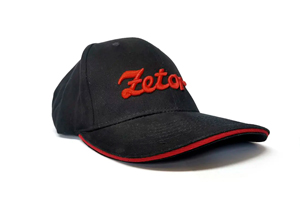 Czapka Zetor czarna z logo 3D