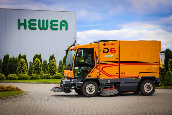 Zamiatarki uliczne Hewea w ograniczaniu emisji pyłów drogowych