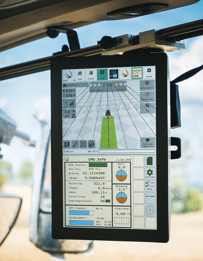 CRG Vision10 – nowa generacja wyświetlaczy ISOBUS