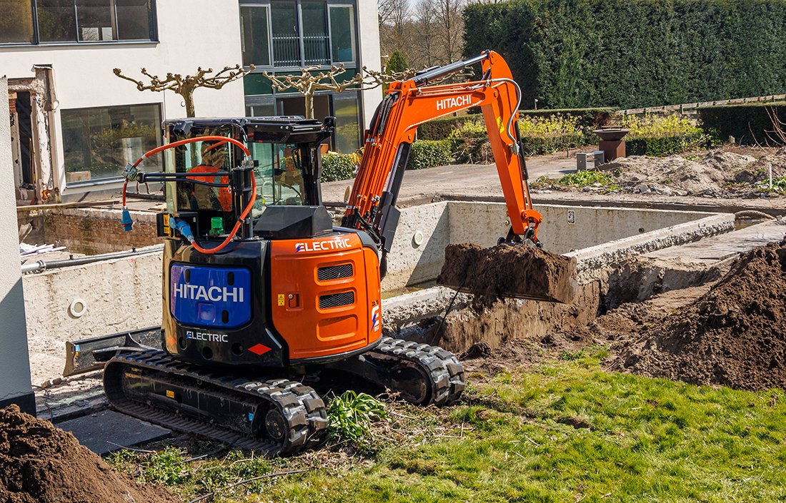 Hitachi rozwija maszyny bezemisyjne – elektryczne koparki i napęd wodorowy