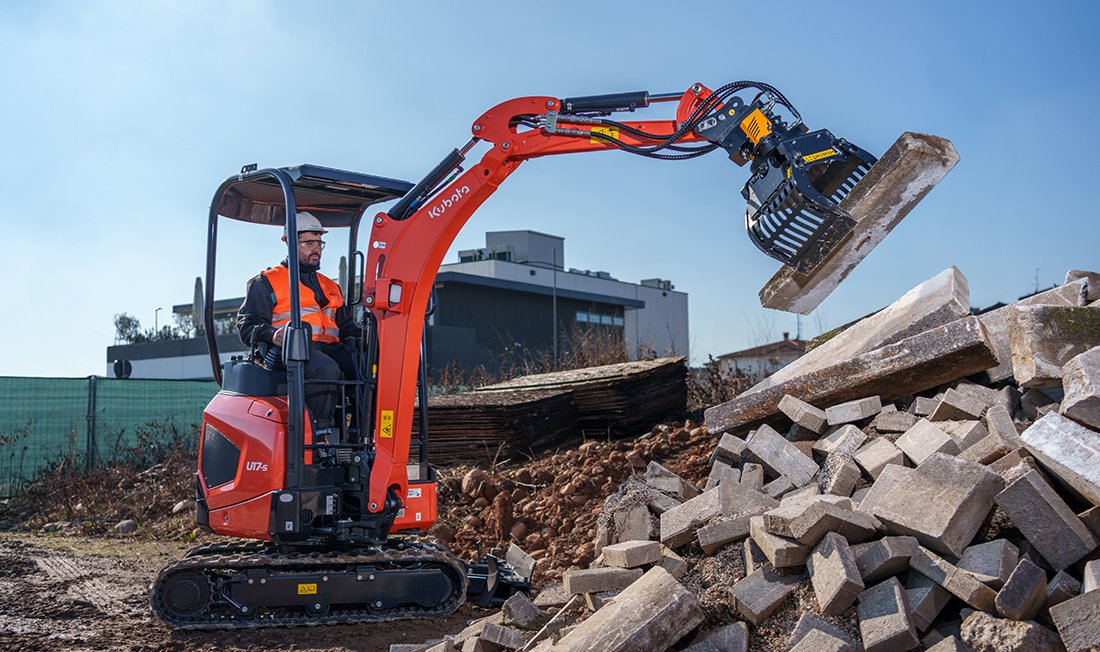 Kubota U17-5 i U18-5 – nowe minikoparki stawiają na wydajność i stabilność
