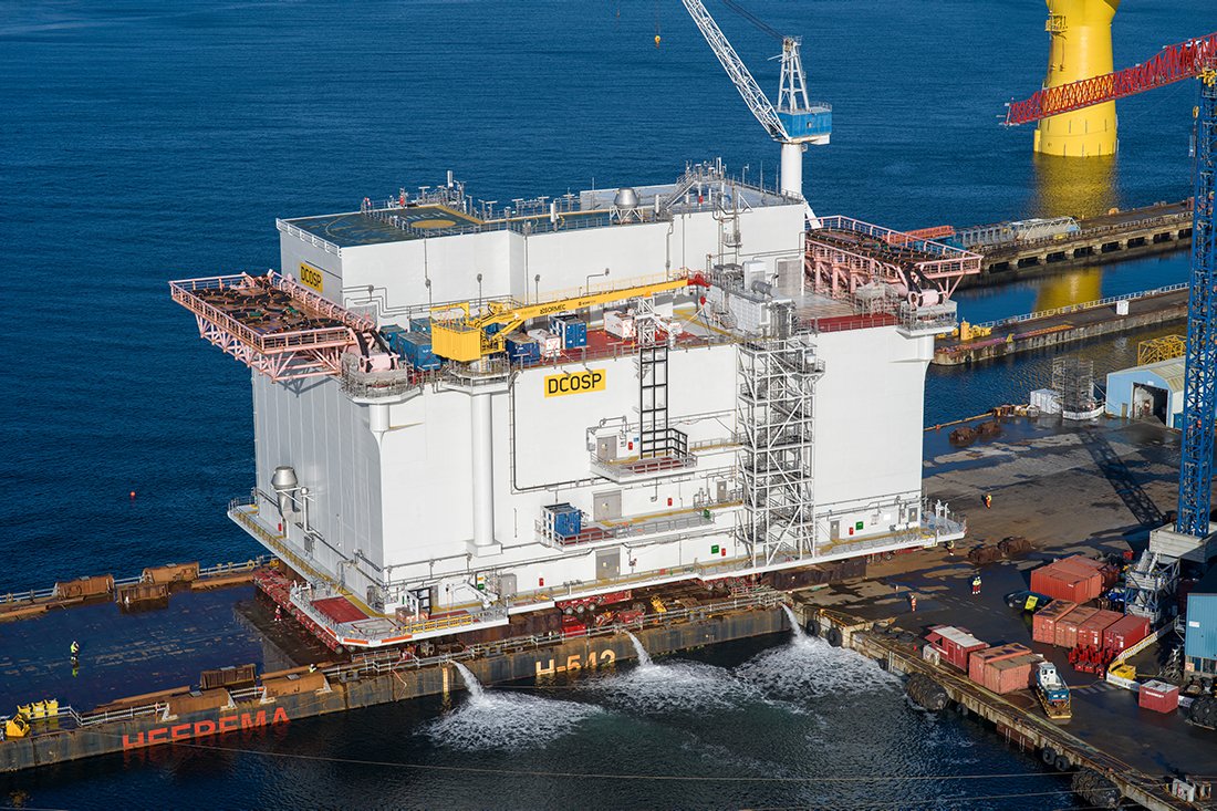 Transporty morskie na rekordową skalę – Mammoet przy Dogger Bank