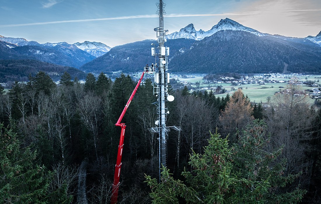 Ruthmann Steiger T 570 HF Hybrid - bezemisyjna praca w wymagającym terenie