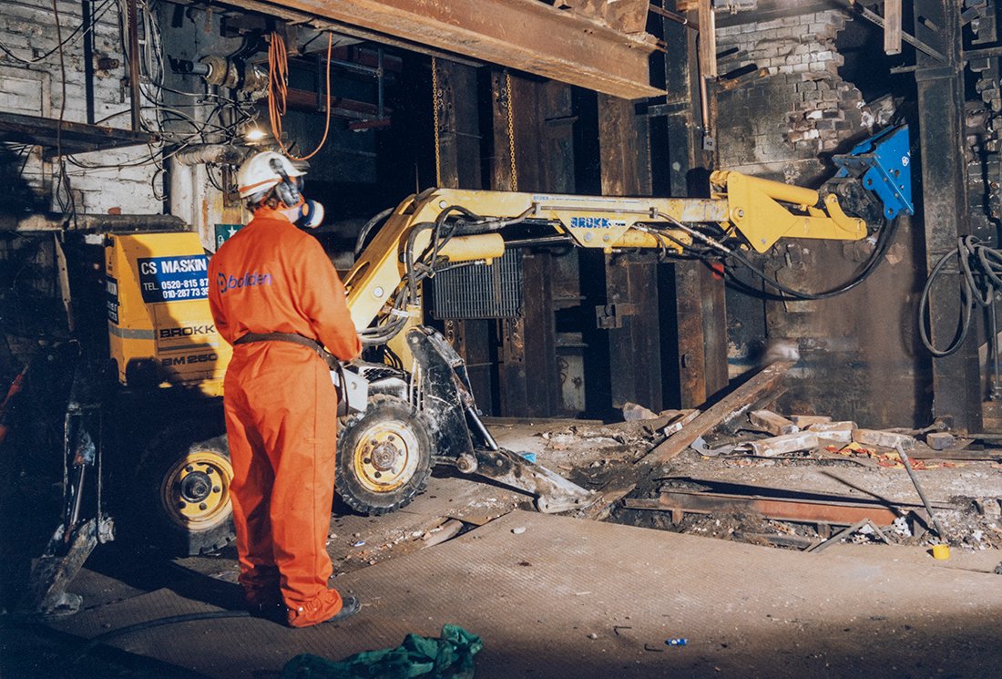 Roboty Brokk – 50 lat bezpieczeństwa i wydajności w rozbiórce