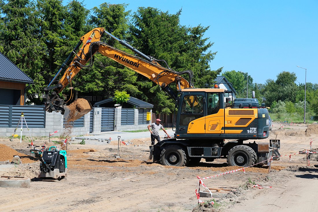 Cztery koparki Hyundai w firmie Poldren – rozwój floty maszynowej