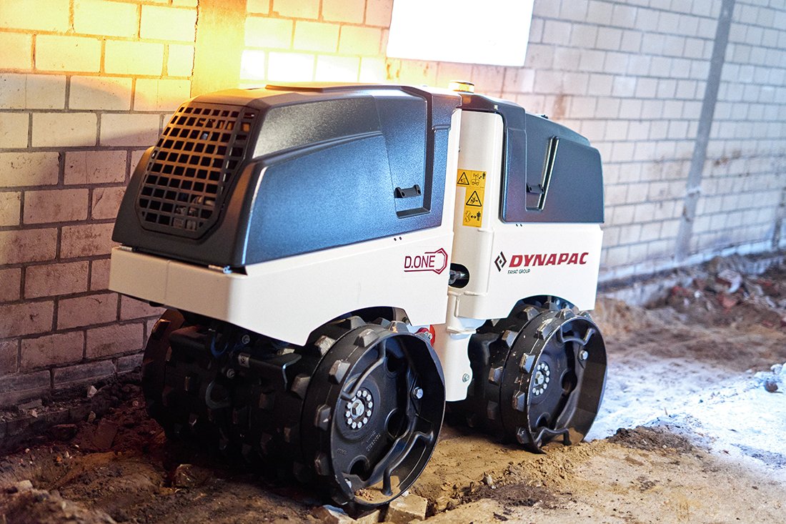 Zmodernizowany Dynapac D.ONE – nowe rozwiązania w walcu do wąskich wykopów
