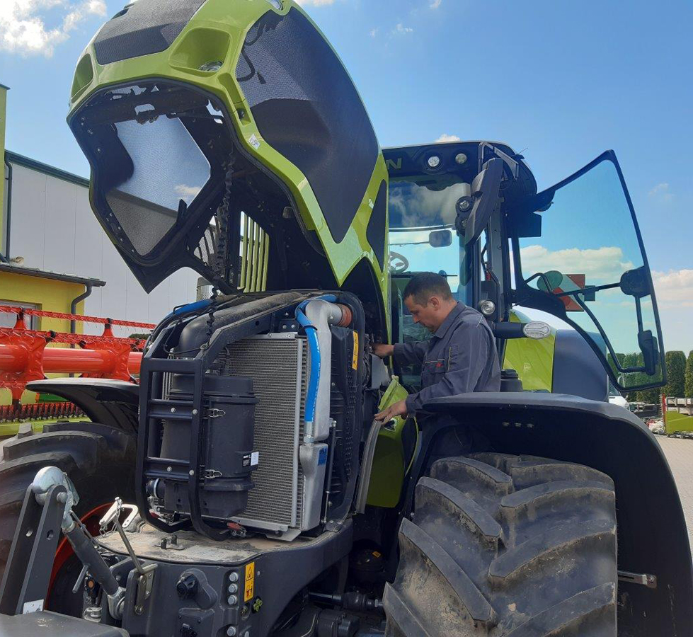 silnik claas