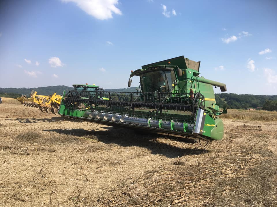 john deere kombajn