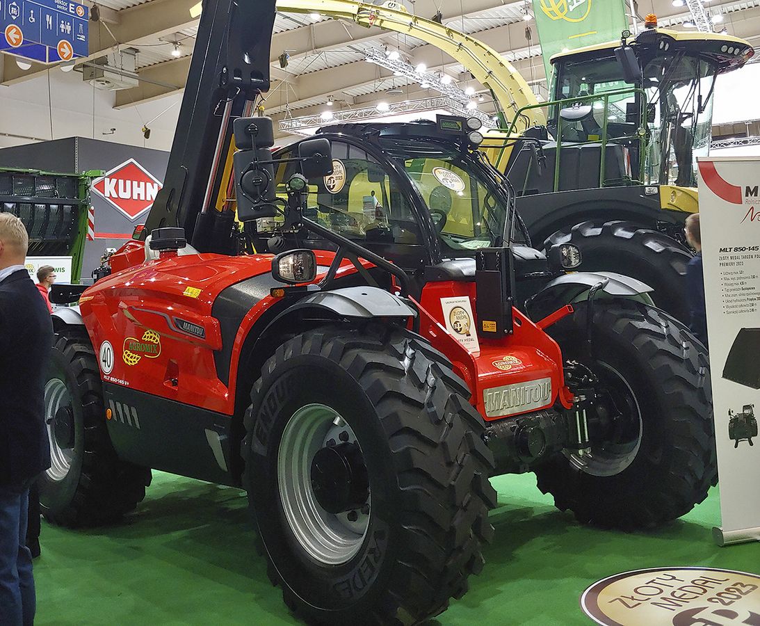 Ładowarka teleskopowa MLT 850-145 V+ firmy Manitou 