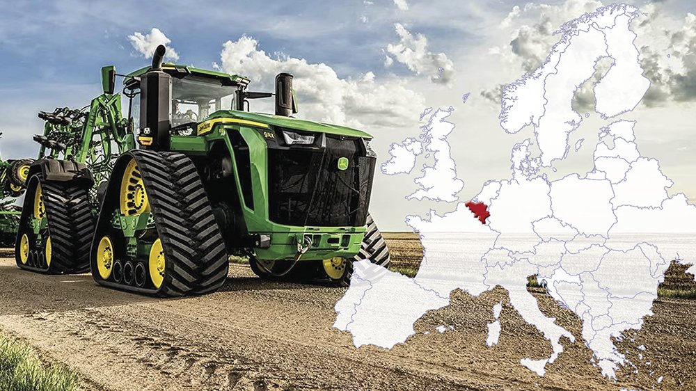 Sprzedaż ciągników rolniczych w Belgii – rekord w 2021 r., teraz spadki
