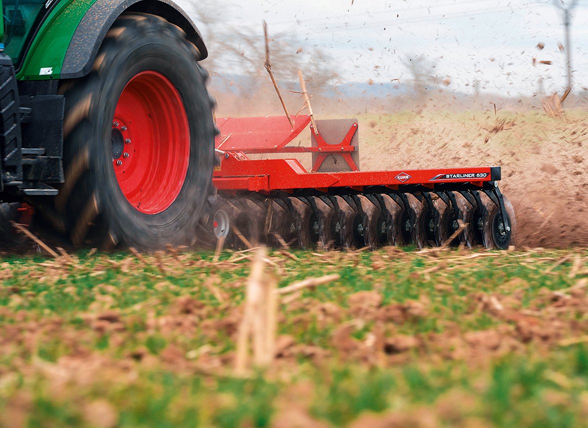 Kuhn Starliner 630 – nowa rotacyjna brona chwastownikowa do zbóż i kukurydzy