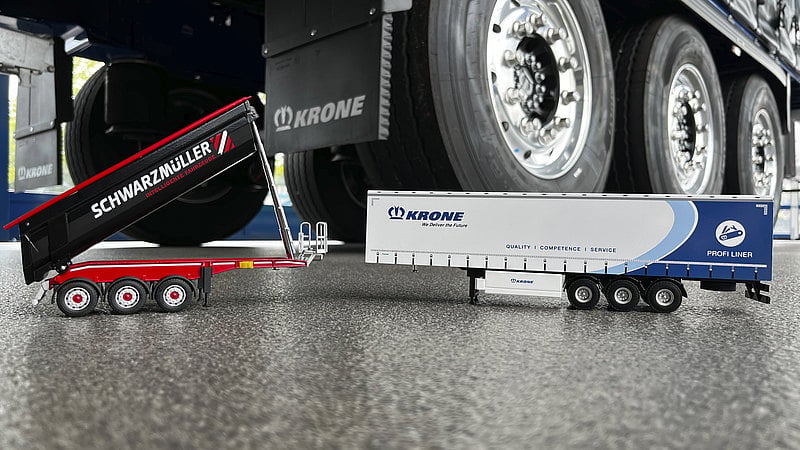 Schwarzmüller SX w logistyce rolniczej Krone