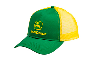 Czapka John Deere zielono-żółta