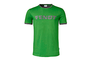 T-shirt Fendt z logo zielony rozmiar XXL